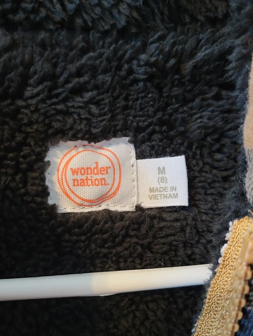 Wonder Nation Sherpa lined hoodie
